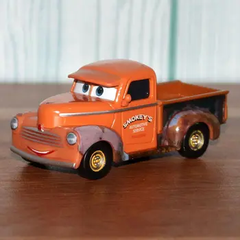

Disney New Pixar Cars 3 Smokey 1:55 Scale Diecast Metal Alloy Modle Cute Toys For Children Gifts