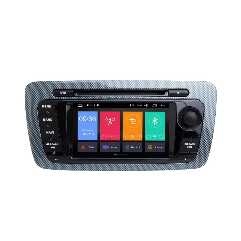 2Din Android 9,0 автомобильный Радио dvd-плеер для Seat Ibiza 6J MK4 SportCoupe Ecomotive Cupra 2009-2013 Мультимедиа gps Навигация Аудио