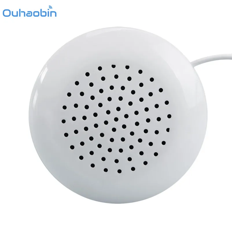 Ouhaobin New Portable 3.5mm Pillow Speaker for MP3 MP4 CD For iPod Phone White