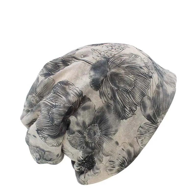 Flash Sale New Fashion Women Knit Warm Hat Scarf Two Used Woman Flora Warm Cap font