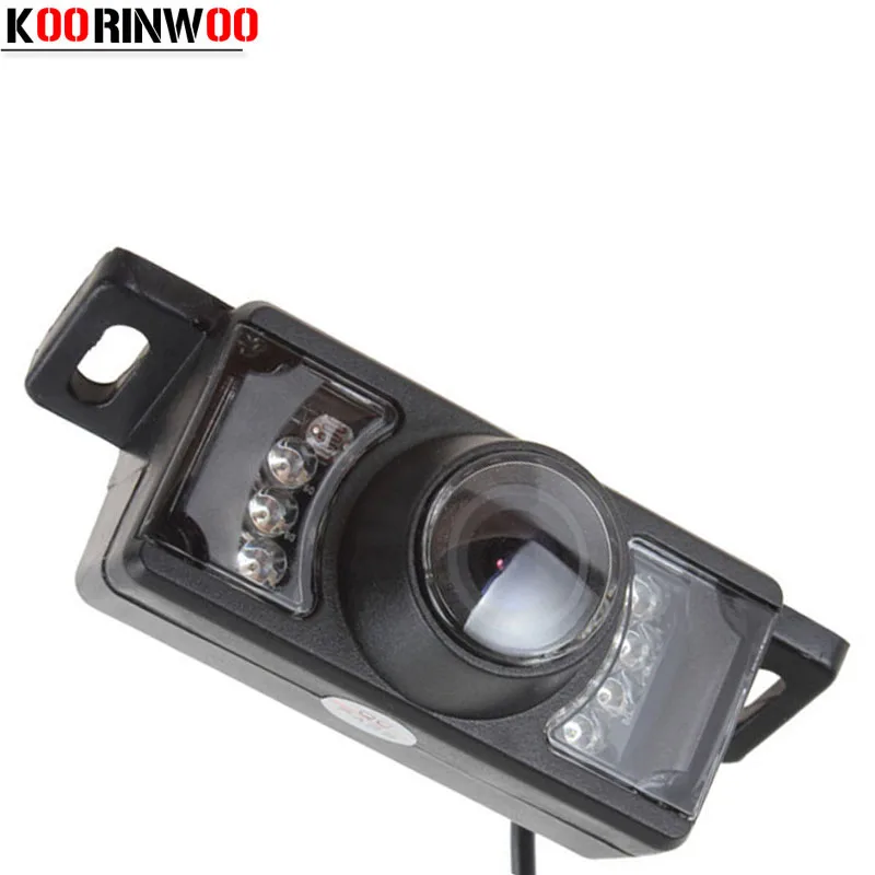 

Koorinwoo Car parking camera Front Form Cam 7 Ir Ights Form Automobiles HD CCD Car Rear view Camera Video system car-detector