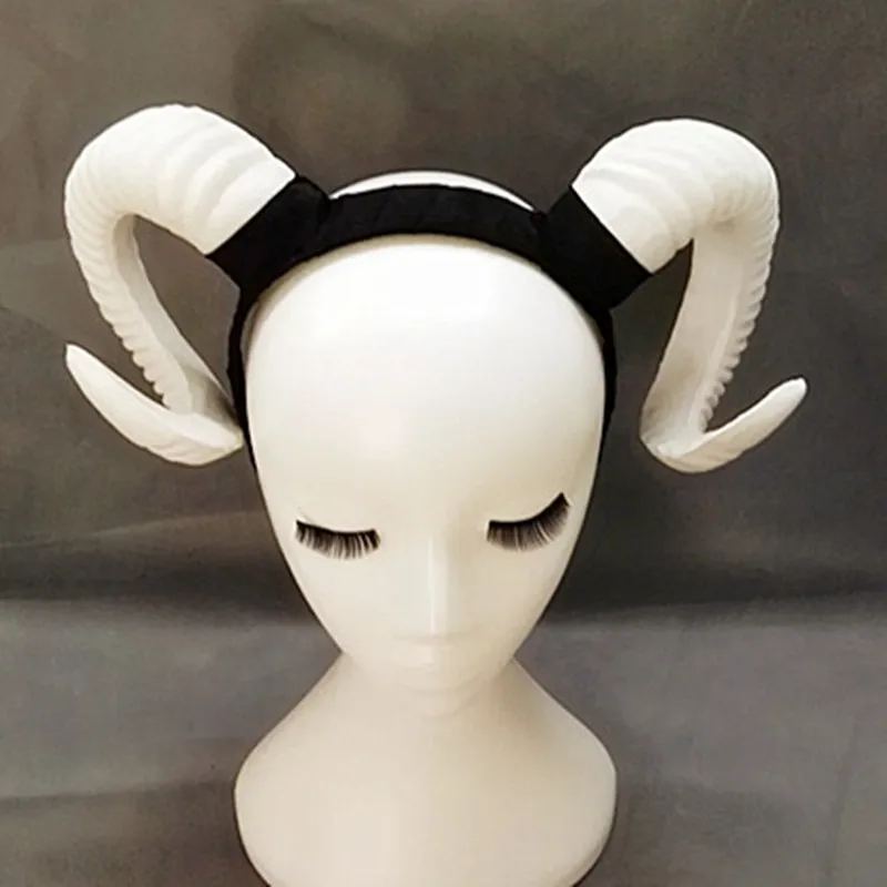 SexeMara Demon Evil Horn Cosplay Headwear Handmade Sheep Horns Gothic Lolita Blackgoldensilver Color Headband Halloween Prop Hairband -Cosplayware Store HTB1DPz9jSBYBeNjy0Feq6znmFXaA.jpg