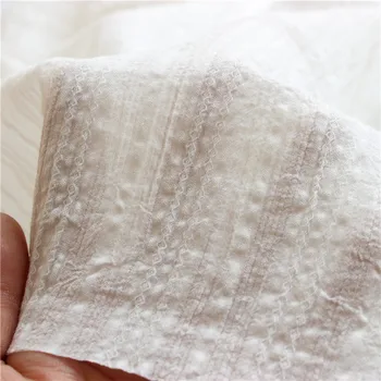 

100x135cm Cotton White Fabric Textile Cloth for DIY Handwork Dress Skirt Lining Curtains Tissue Tela