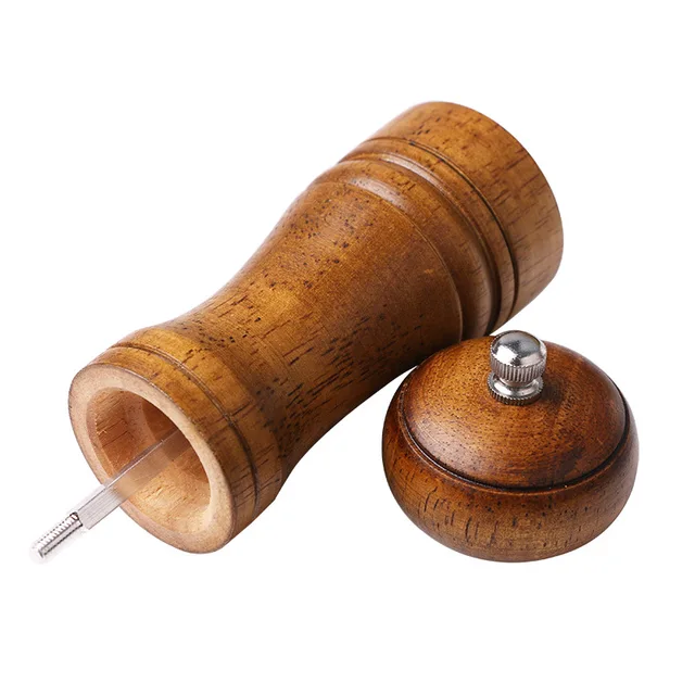 Eco-Friendly Classical Wooden Spice Mill 6