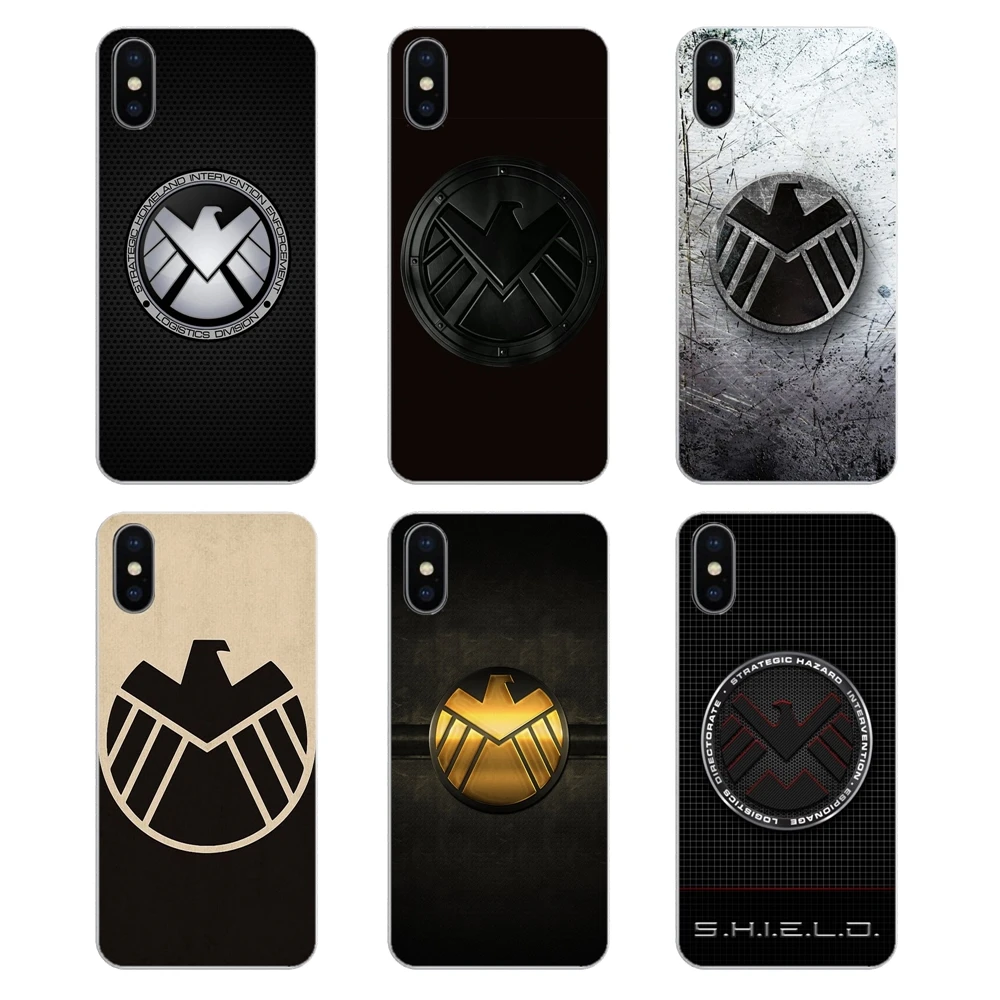 Marvel S.H.I.E.L.D Agents of Shield Logo For Xiaomi Mi A1 A2 5X 6X 8 lite SE Pro Max Mix 2 2S 3 Mi5 Mi5S Silicone Phone Bag Case |