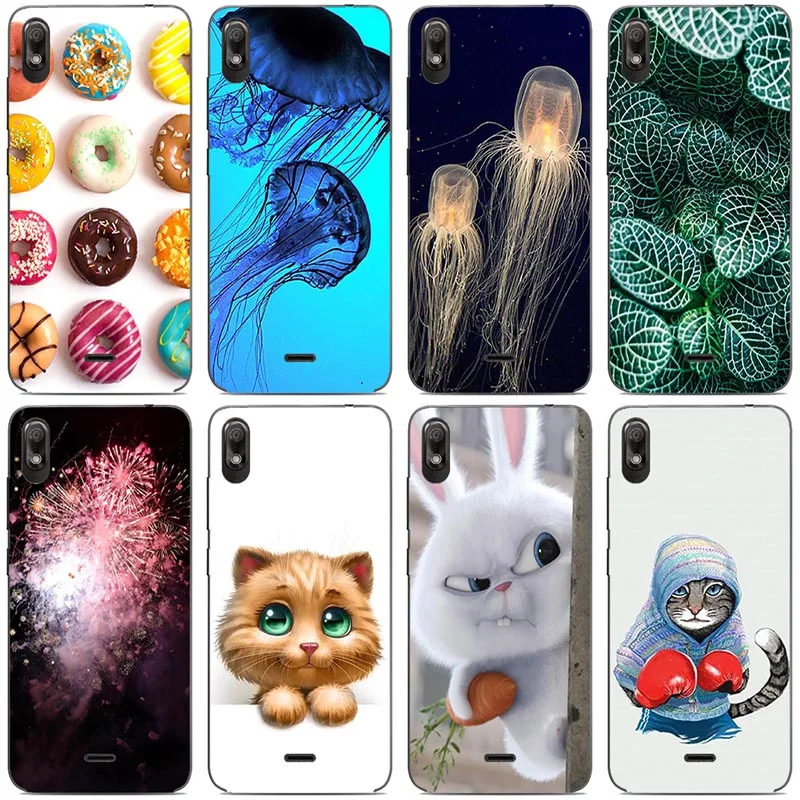 

For Wiko View2 Pro Case Cartoon Pattern Soft TPU Cover For Wiko View 2 Go / View Go / View Max Silicone Skin Painted Case