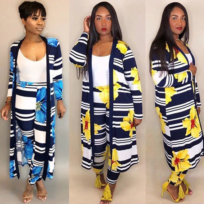 2 piece floral set plus size