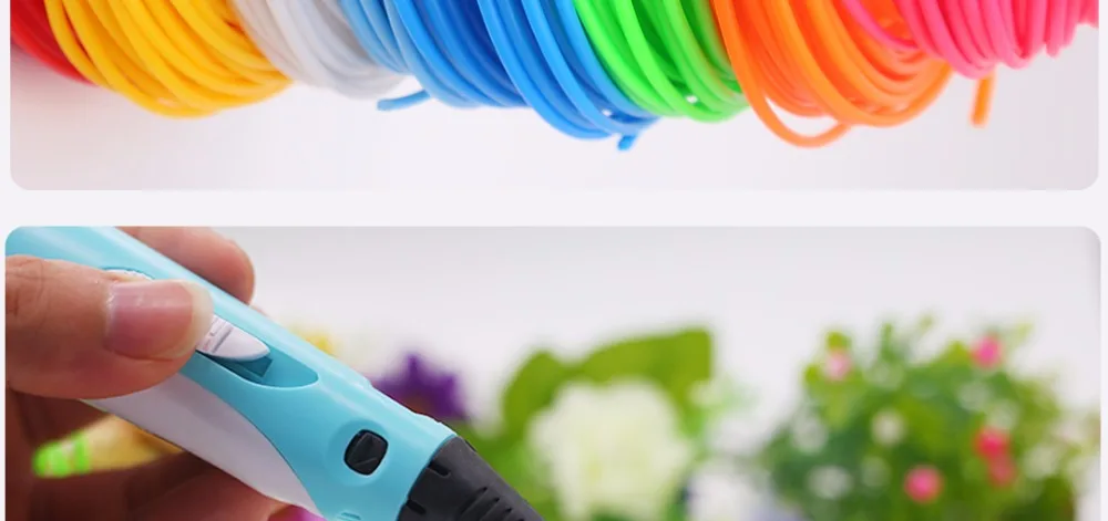 3d печатная ручка abs 1,75 мм pla нить 200 м 20 цветов идеальные 3d ручки 3d ручка пластиковая экологическая безопасность пластиковый подарок на день рождения