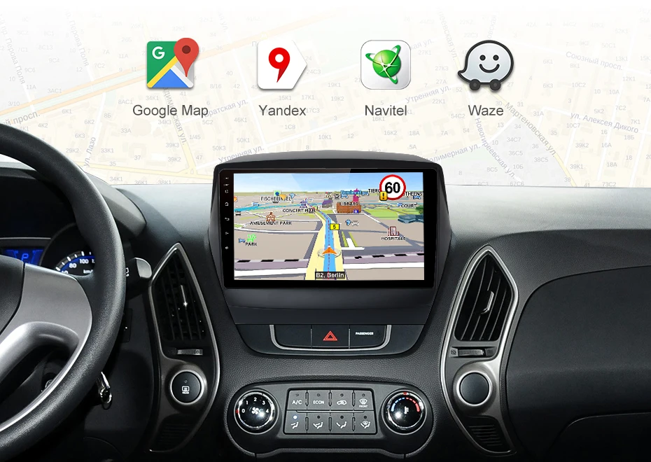 Clearance AWESAFE 2 din Android 8.1 Car Radio Multimedia video player gps navigation For Hyundai IX35 Tucson 2 LM  2011 2012 2013 2014 7