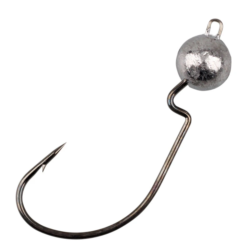 Открытые Lead Jig Head 3.5g 5g 7 г 10 крючок с зазубринами мягкие приманки отсадочные червь