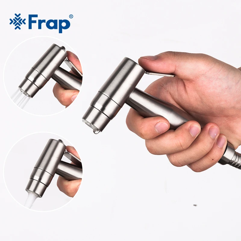 Frap 2 функция из нержавеющей стали ручной Биде Спрей набор для душа Туалет Shattaf