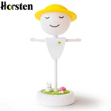 Horsten чучело светодиодный Ночной светильник с датчиком милый светильник s usb зарядка ночник с регулируемой яркостью сенсорный для детей Детская спальня