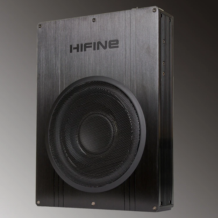 High Performance HIFINE HI-8001 8inch Car Audio Active Pure Subwoofer Speaker Component Max Power Handle 450W | Электроника