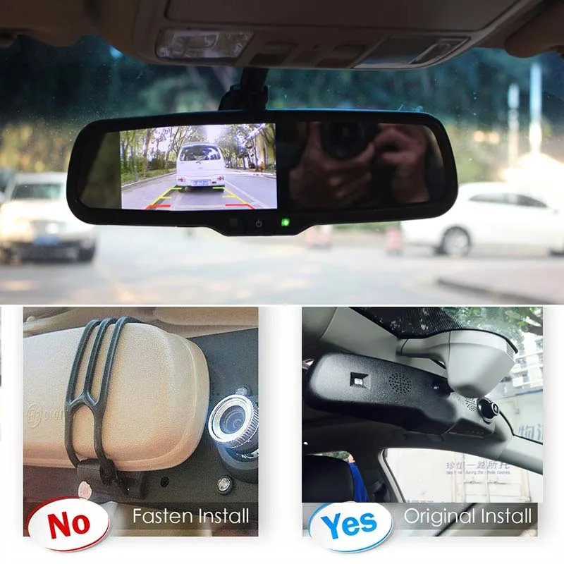 Sinairyu HD 1080P Автомобильное Зеркало DVR монитор Dash видеокамера автомобильная камера
