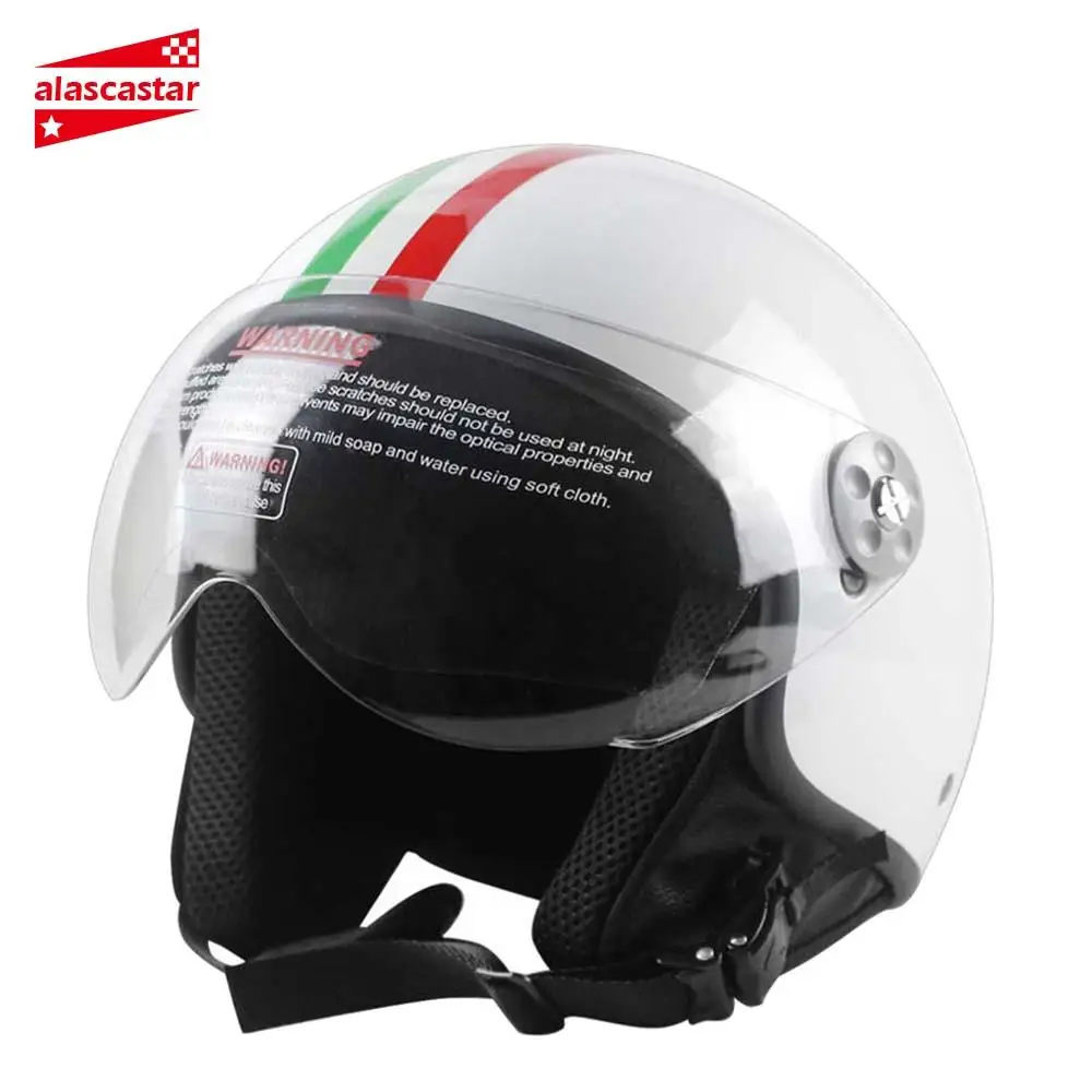 

New Retro Motorcycle Helmet Motocross Motorbike Riding Racing Scooter Half Face Helmets Capacete Casco Moto Helmet Motorcycle