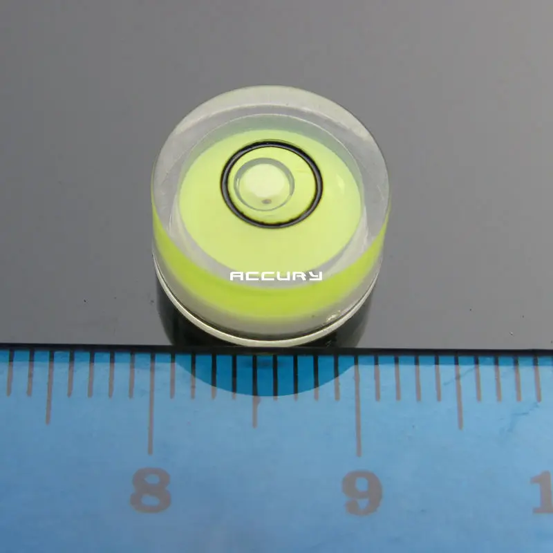HACCURY Высокоточный уровень спиртовой пластмассы пузырьковый уровень зеленого цвета аксессуары для измерительного прибора камеры