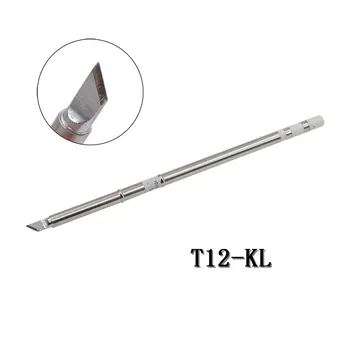 

1PC T12-KL Soldering Rework Station Iron Tips for HAKKO T12 Handle LED Vibration Switch Temperature Controller FX-951 FX-952