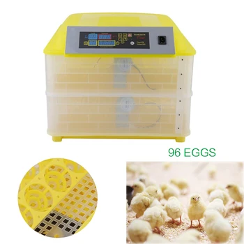 

96 Egg Incubator Digital Fully Automatic Mini Egg Hatching Turning Machine