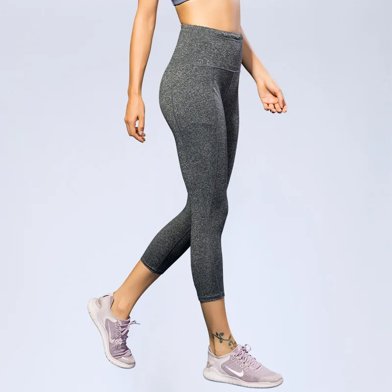

Women Compression Skinny Fitness Leggings Women Stretch Sportswear Casual Leggings Pants with Pocket Leggings Wear Waist 2019
