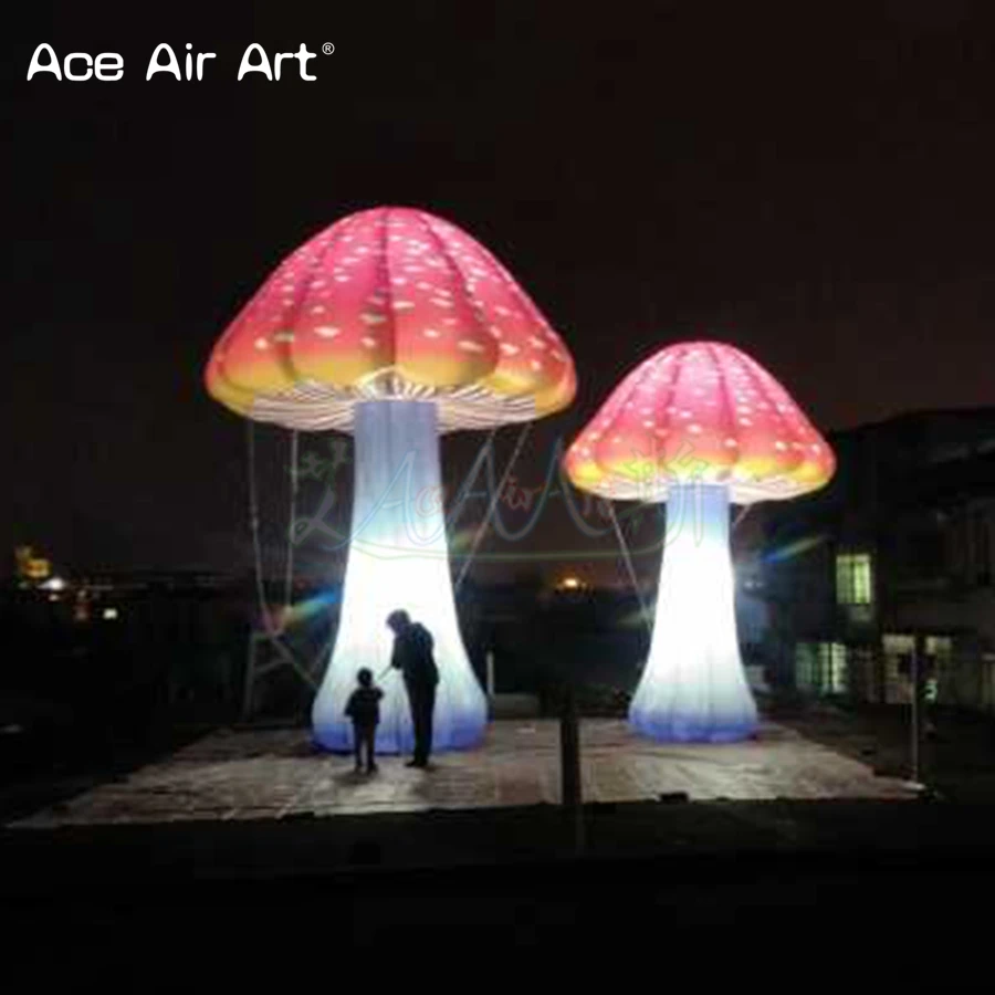 New arrival giant LED inflatable Mushroom,in Toy Tents from Toys
