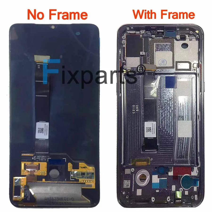 ЖК дисплей Amoled для Xiaomi Mi 9 с сенсорным экраном и дигитайзером в сборе запасные