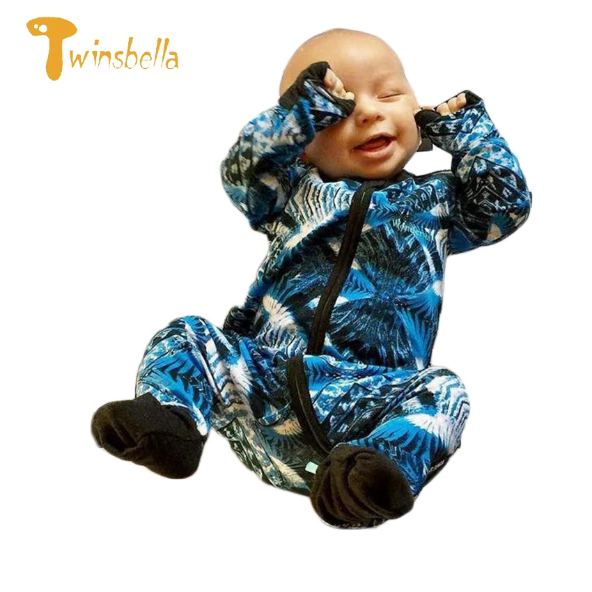 TWINSBELLA Unisex Baby Romper Clothes Winter Cute Bear Animal Overalls for Newborns Girls Fleece Jumpsuit Inverno Onesie