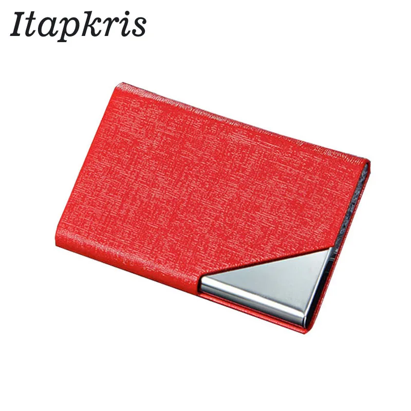 Женский кожаный бумажник со стальным карманом и RFID защитой|porte carte|card holder travelcredit