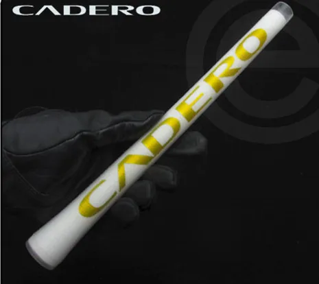10 шт./компл. CADERO с украшением в виде кристаллов Стандартный рукоятки для клюшек 10 Цвета доступны с мягкой Материал - Цвет: White-gold