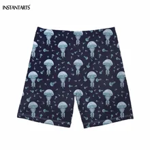 INSTANTARTS забавные мультяшные морские животные Медузы Печать мальчиков плавки дышащие летние купальники детская одежда для купания
