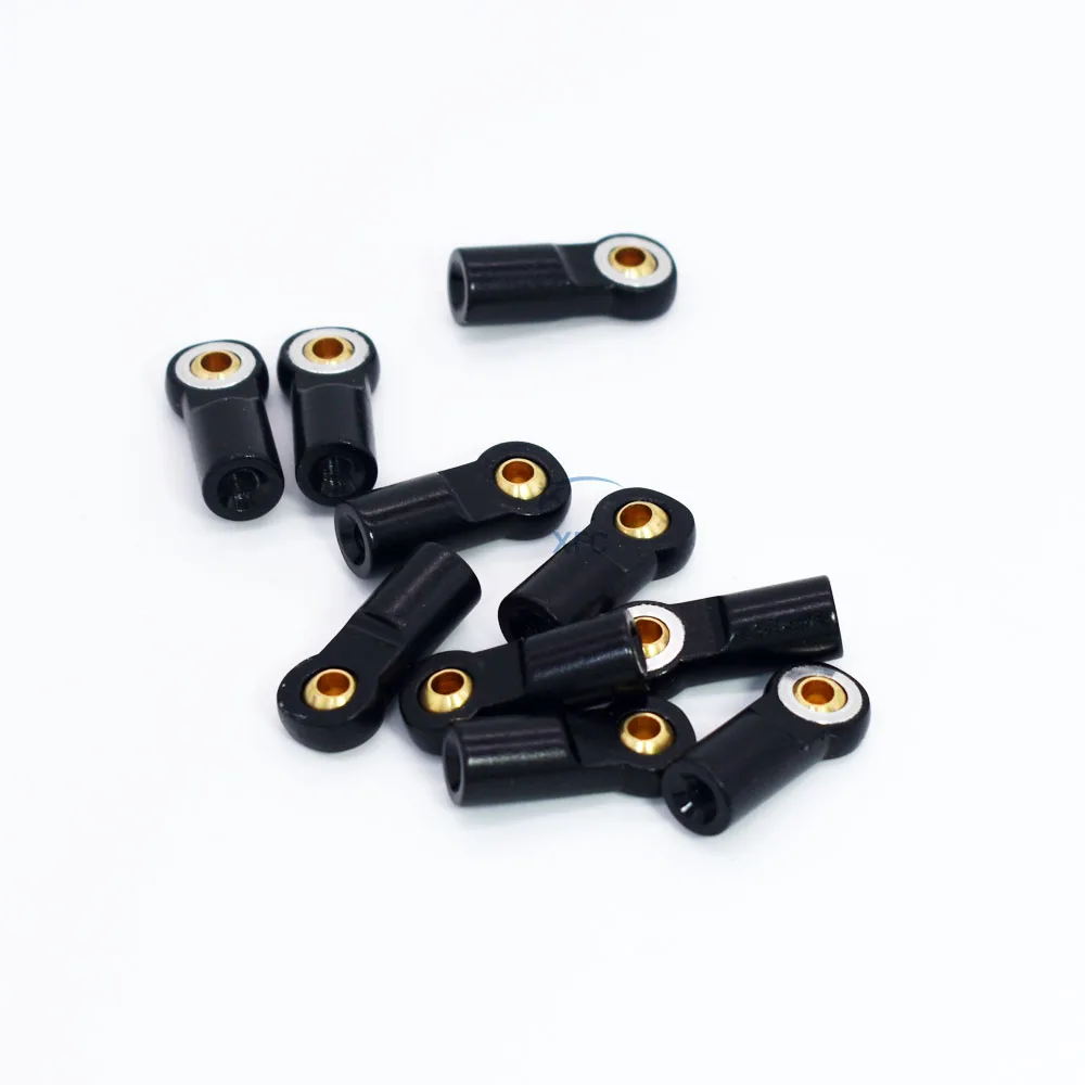 10pcs Metal M3 Tie Rod End Ball Joint For 1/10 RC Crawler Car HSP Axial