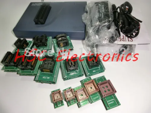 DHL shipping 13pcs Burn Block + Xeltek Original Superpro 610P High speed Device USB Universal IC Chip Programmer | Электронные