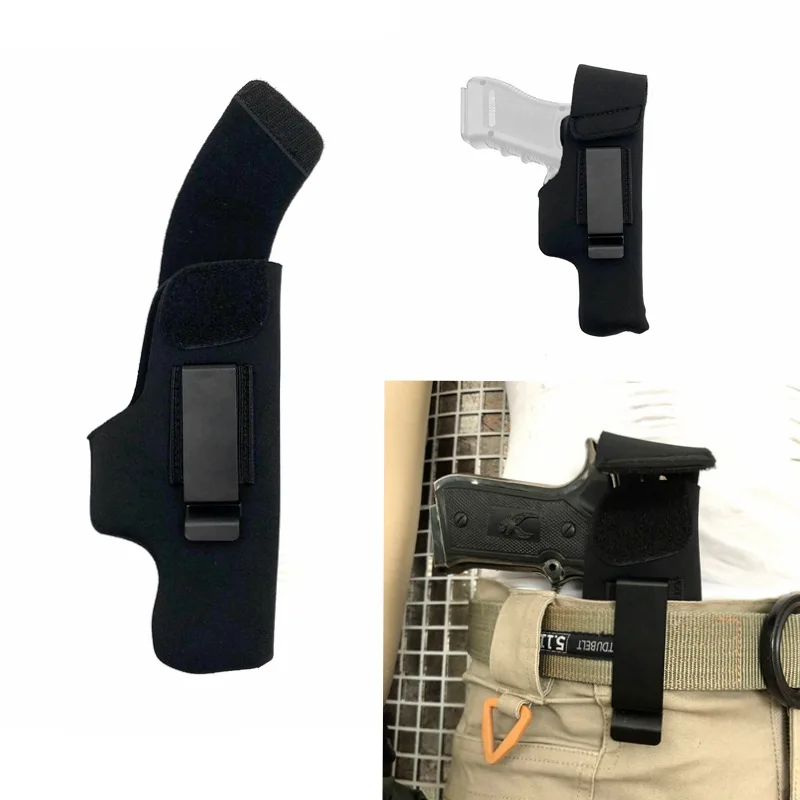 

Tactical Concealed Gun Holster Subcompact Pistol Holster Carry Pouch Waist Case Gun Bag Hunting Right Hand Gun Accessories