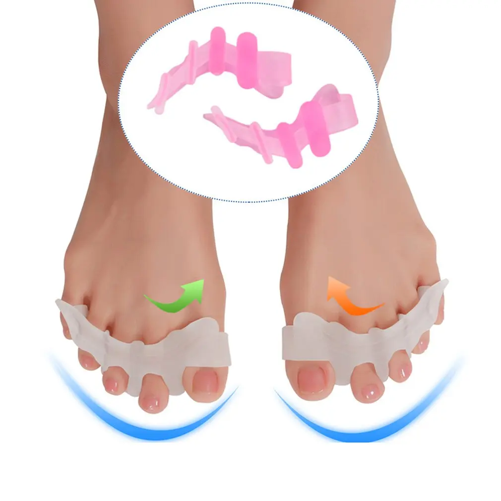 

Foot Protection Toe Valgus Correction Toes Separator Thumb Valgus Orthosis Pad Toe Care