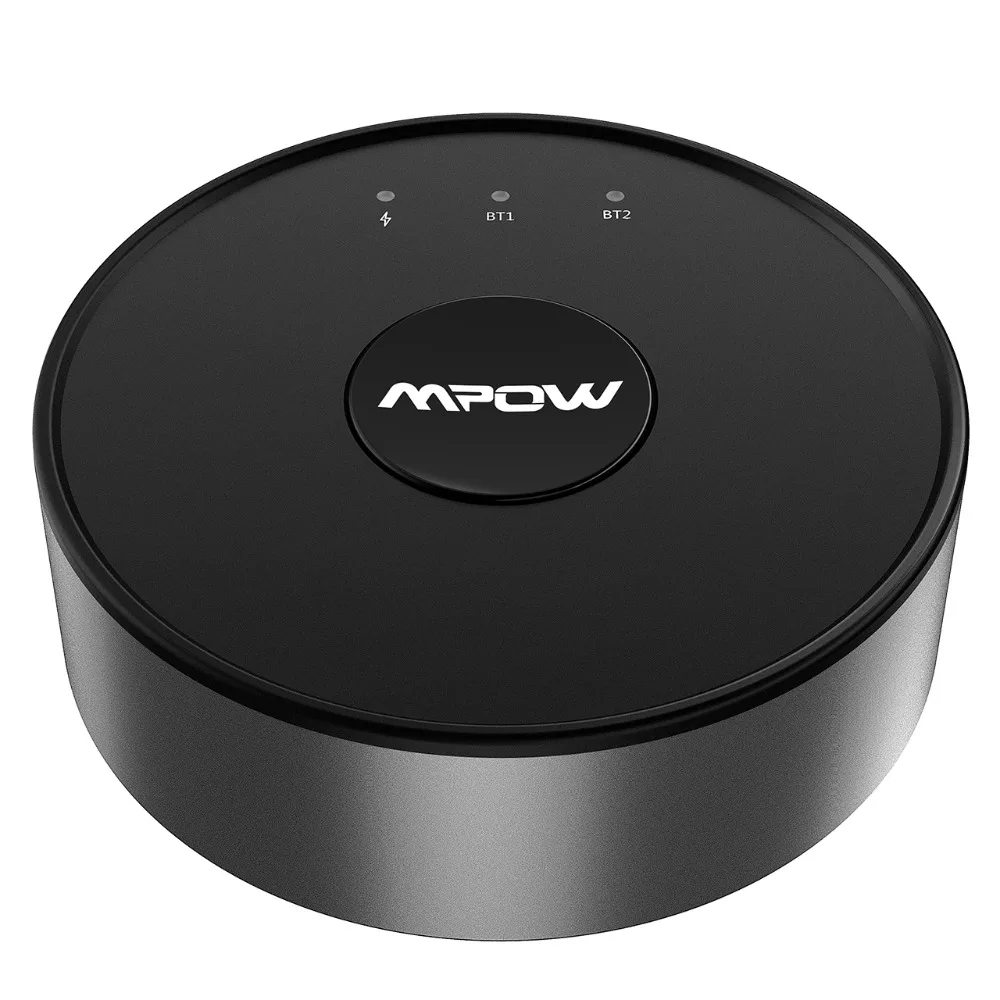 Mpow 261A Bluetooth 5,0 передатчик настоящий APTX/APTX HD/APTX LL беспроводной аудио адаптер двойные соединения Bluetooth адаптер для ТВ