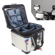 Черный для BMW R1200GS R1250GS Adventure Trunk Case лайнер багажная коробка внутренний контейнер задний Чехол багажник подкладка сумка