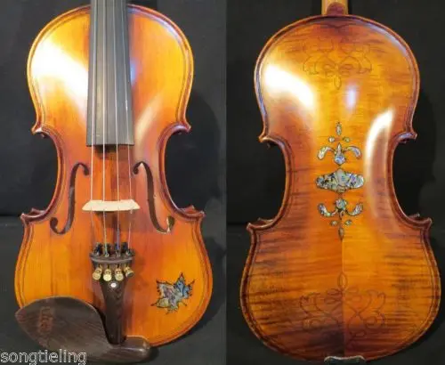 

Strad Style SONG Brand Master Inlaid violin 4/4,huge and powerful sound #10108