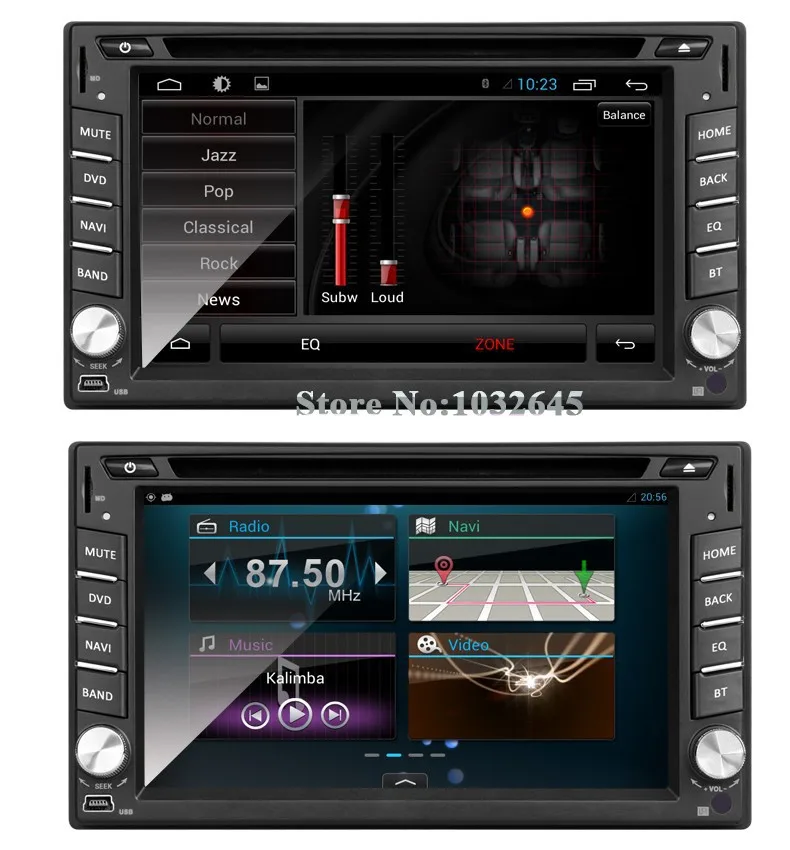 Sale Universal 2 din Android 8.1 Car DVD player GPS+Wifi+Bluetooth+Radio+1 GB CP+ DDR3+Capacitive Touch Screen+3 G WIFI +car pc+aduio 5
