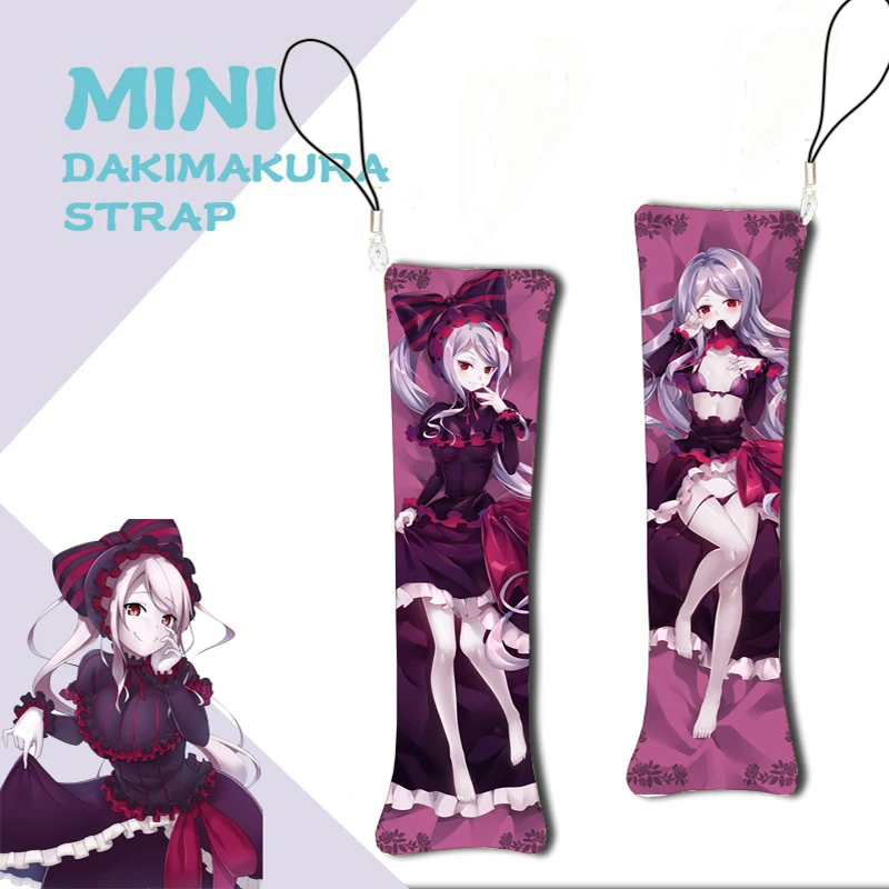 Хит аниме мини брелок Dakimakura Overlord Albedo украшение для телефона| |