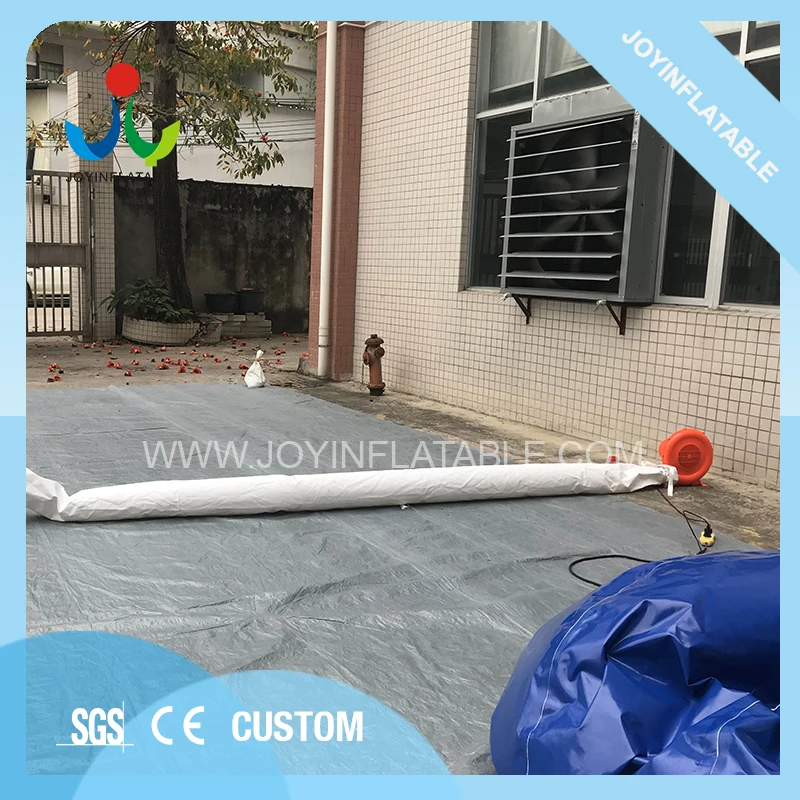 Outdoor Transparent Inflatable Bubble Tent with Single Tunnel 4