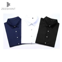 6xl 7xl 8xl de los hombres classic solid camisa de manga larga camisa masculina camisa de vestir de los hombres de negocios camisas formales mens clothing hombre