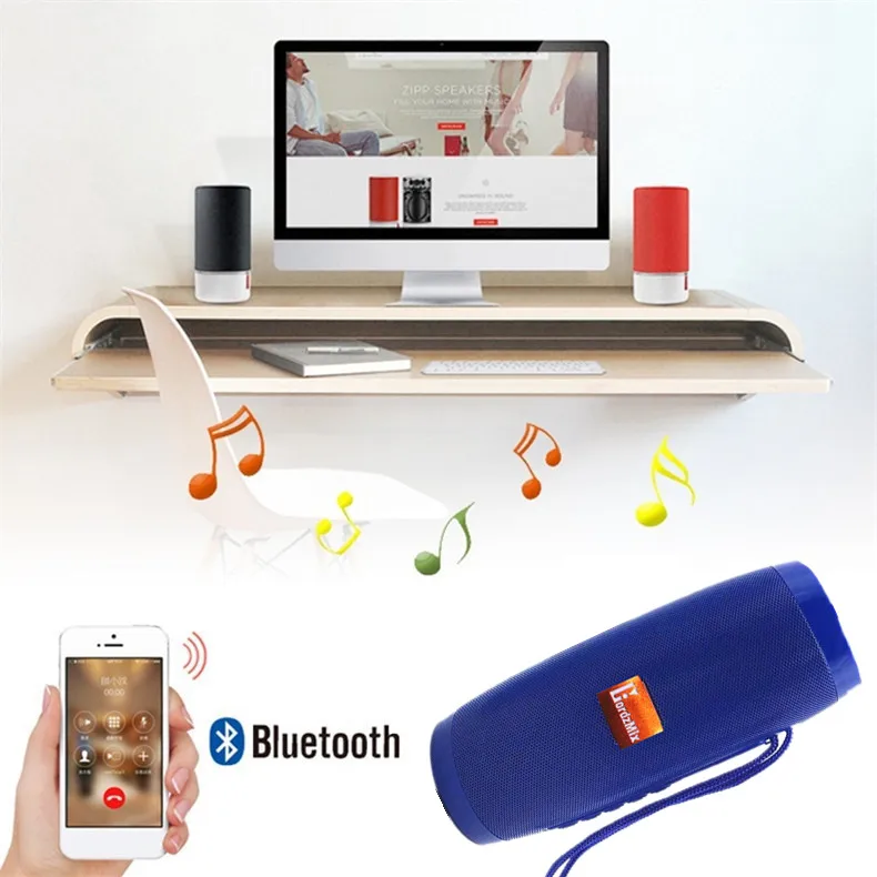 Waterproof Bluetooth Wireless Speaker led Light sport loudspeaker music column With TF mp3 player for phone huawei lordzmix (25)