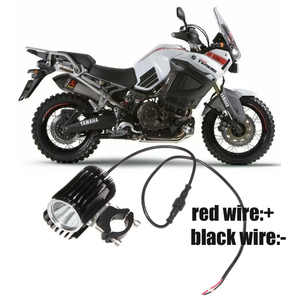 spot light led motorcycle led light installation