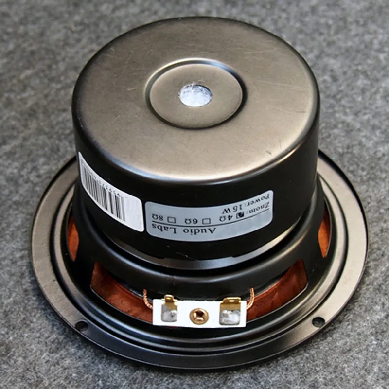 4 5 дюймовый 4ohm 8ohm 15W полный диапазон динамик аудио стерео сабвуфер