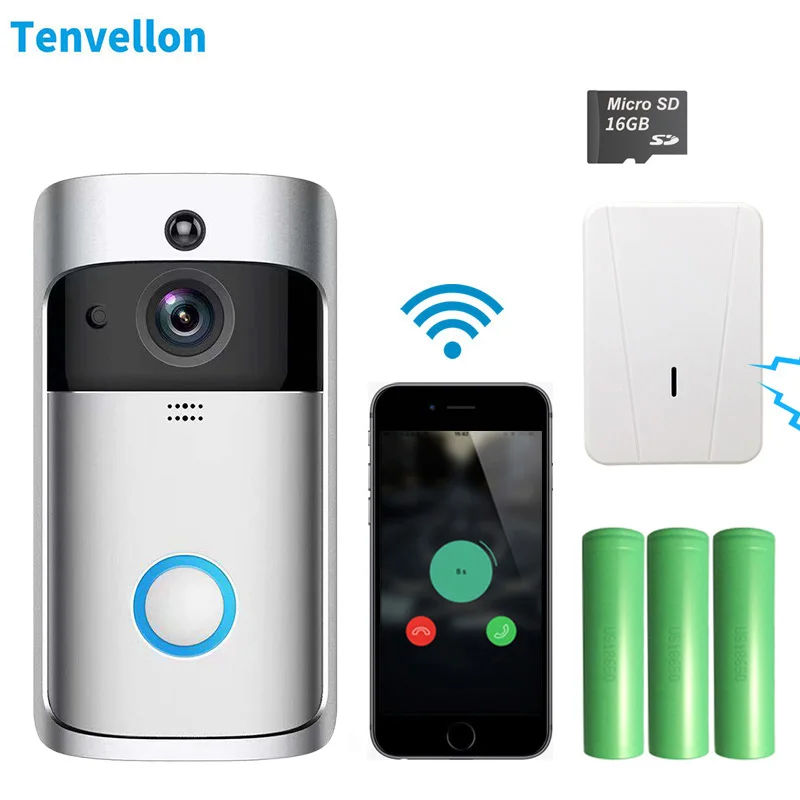 

Video Intercom WIFI IP Video Door Bell Door Camera Doorbell Camera For Apartments IR Alarm Wireless Security Camera deurbel
