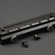 Алюминиевый сплав 20 мм Пикатинни винтовка Красный точечный прицел увеличивающий съемный Базовый адаптер M2955