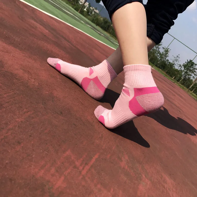 running socks women Summer Short Womens Sport Socks Sweat-Absorbent Breathable Cycling Socks Women's Bicycle Socks Outdoor Running Sock support socks for women