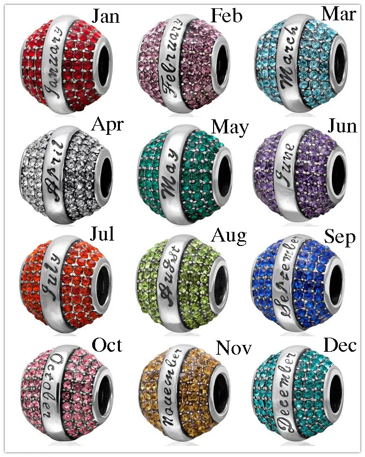 Exquisite july birthstone charm 12 