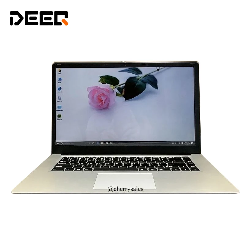 

15.6 inch ultrabook 4G RAM 64G EMMC Windows10 System In-tel Atom X5-Z8300/8350 CPU Slim Laptop with HDMI WIFI