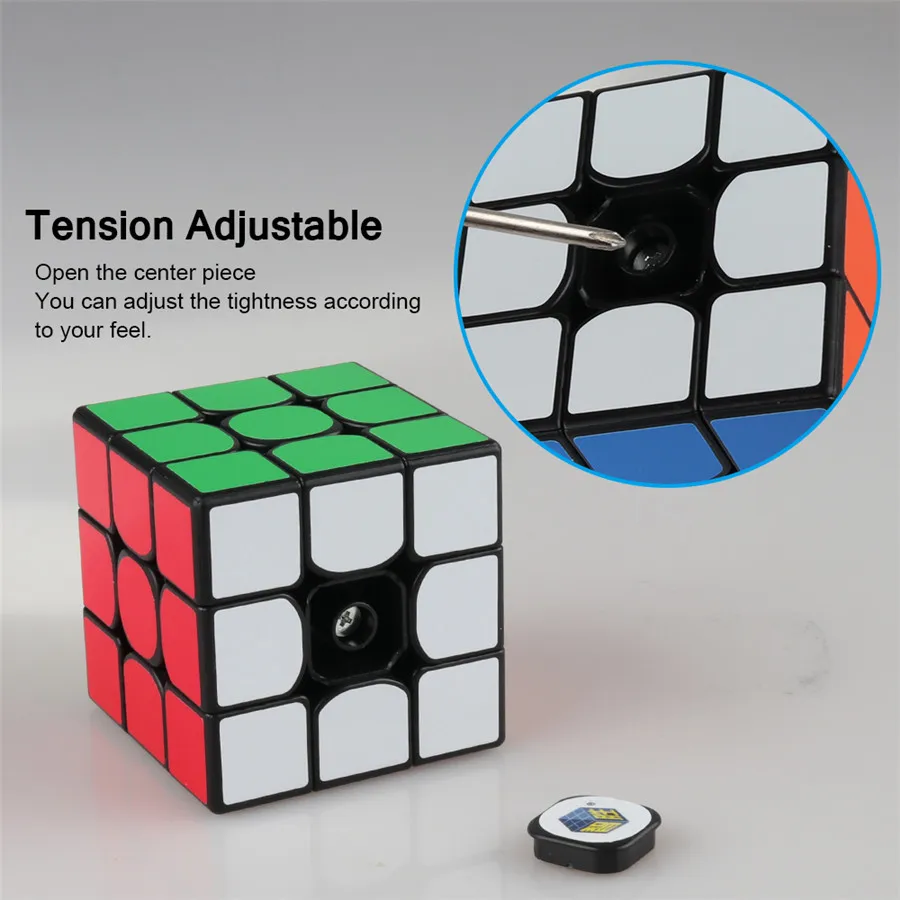 2019 YUXIN Профессиональный 3x3x3 волшебный куб магнитный 3x3 скоростной головоломка