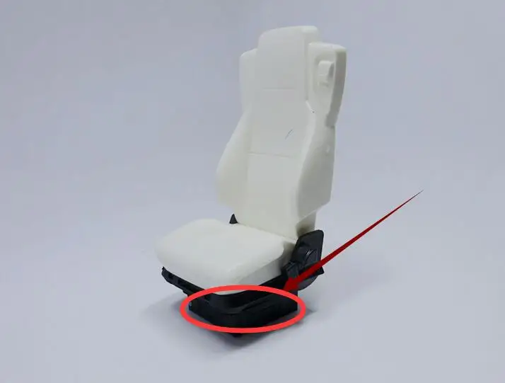 

2pcs Seat Mounts For Tamiya Hercules Mercedess and hobby 1/14 Tractor Trailer 6X4 R620 R470 R730 BENZ 3363 Truck